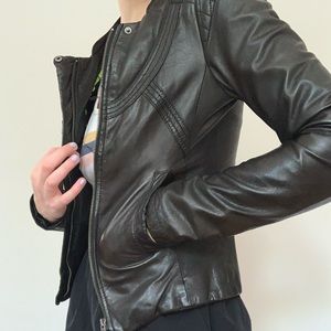 Daniel leather jacket 2xS!